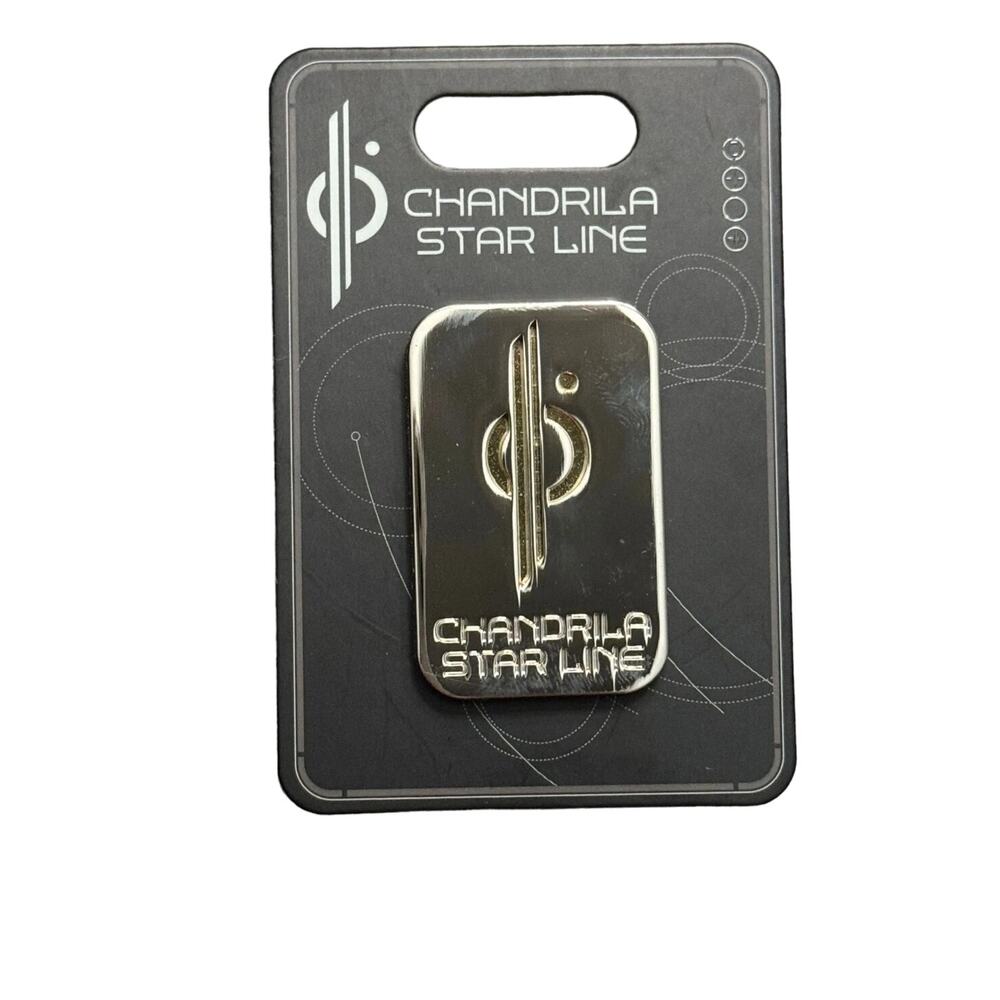 Disney Star Wars Galactic Starcruiser Chandrila Star Line Halcyon Logo Pin NOC